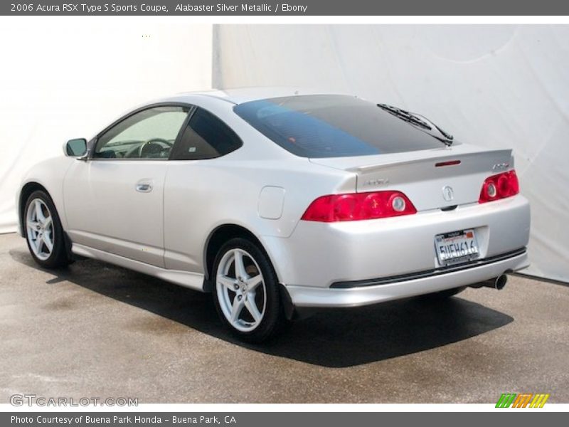 Alabaster Silver Metallic / Ebony 2006 Acura RSX Type S Sports Coupe