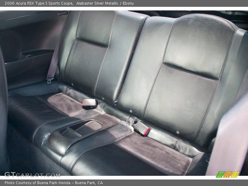 Rear Seat of 2006 RSX Type S Sports Coupe