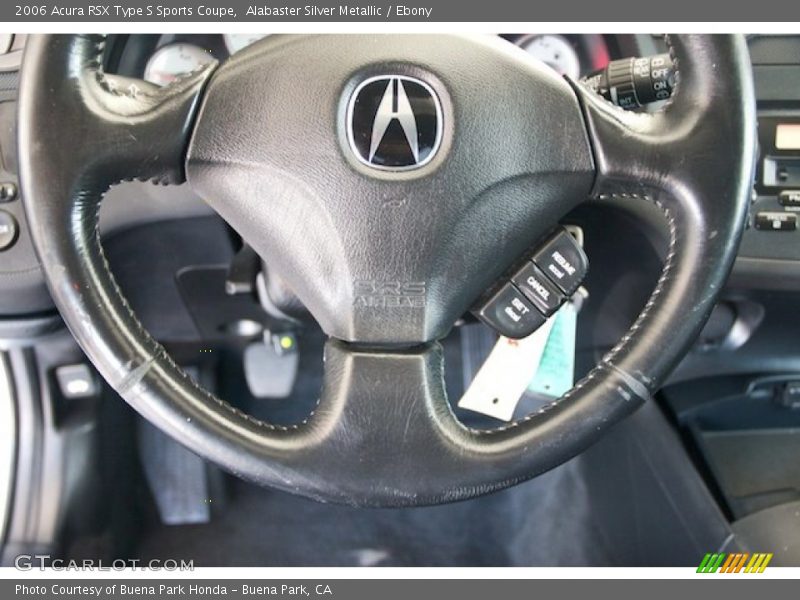 Alabaster Silver Metallic / Ebony 2006 Acura RSX Type S Sports Coupe