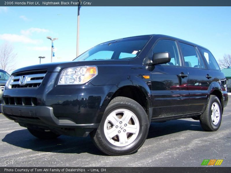 Nighthawk Black Pearl / Gray 2006 Honda Pilot LX
