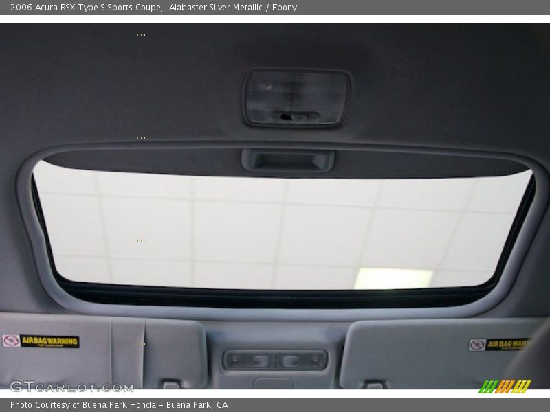 Alabaster Silver Metallic / Ebony 2006 Acura RSX Type S Sports Coupe