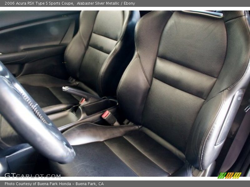 Alabaster Silver Metallic / Ebony 2006 Acura RSX Type S Sports Coupe