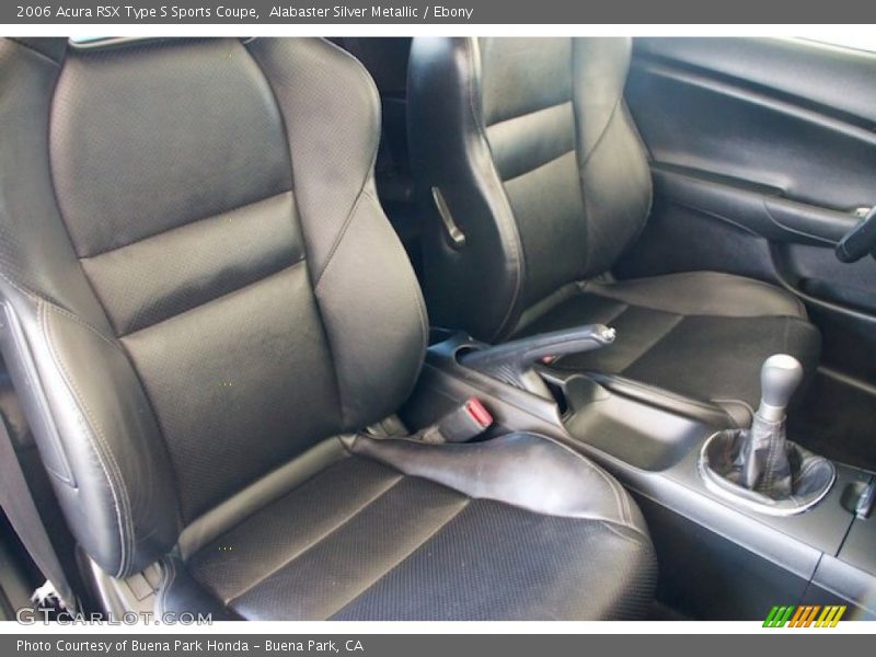 Alabaster Silver Metallic / Ebony 2006 Acura RSX Type S Sports Coupe