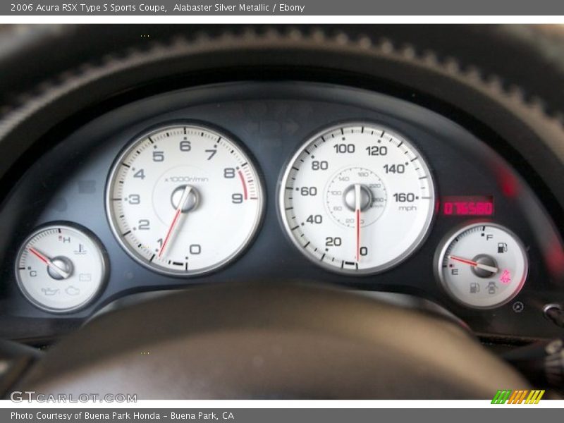  2006 RSX Type S Sports Coupe Type S Sports Coupe Gauges