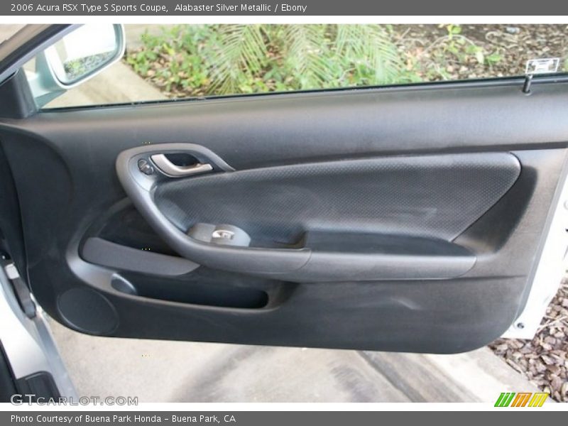 Alabaster Silver Metallic / Ebony 2006 Acura RSX Type S Sports Coupe
