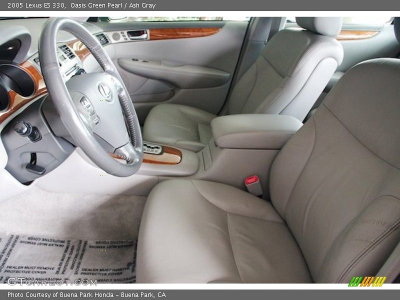 Front Seat of 2005 ES 330