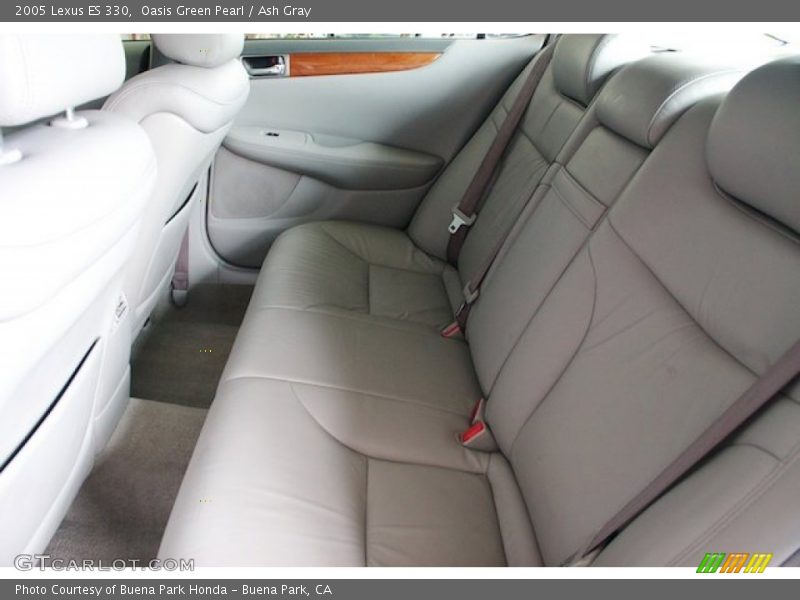 Rear Seat of 2005 ES 330