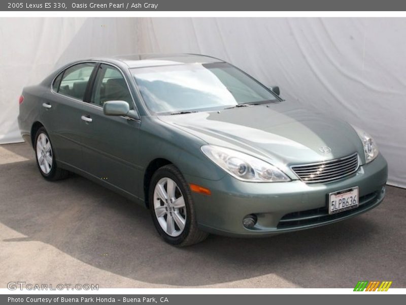 Oasis Green Pearl / Ash Gray 2005 Lexus ES 330