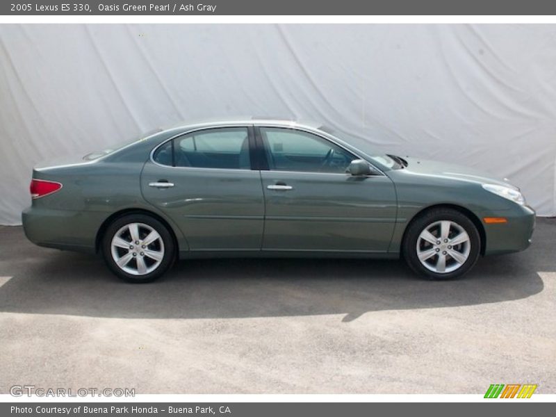 Oasis Green Pearl / Ash Gray 2005 Lexus ES 330