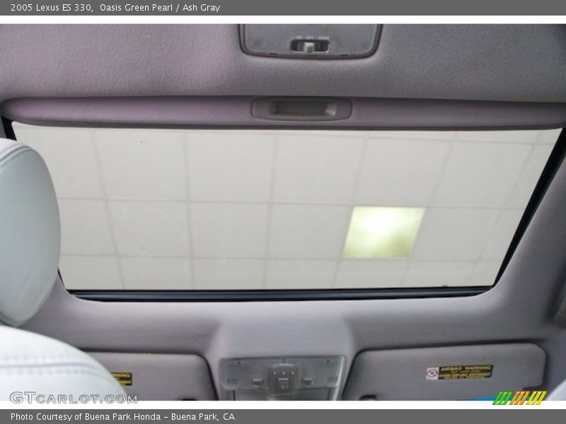 Oasis Green Pearl / Ash Gray 2005 Lexus ES 330