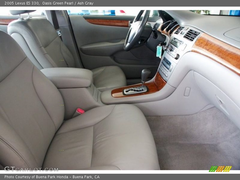 Oasis Green Pearl / Ash Gray 2005 Lexus ES 330