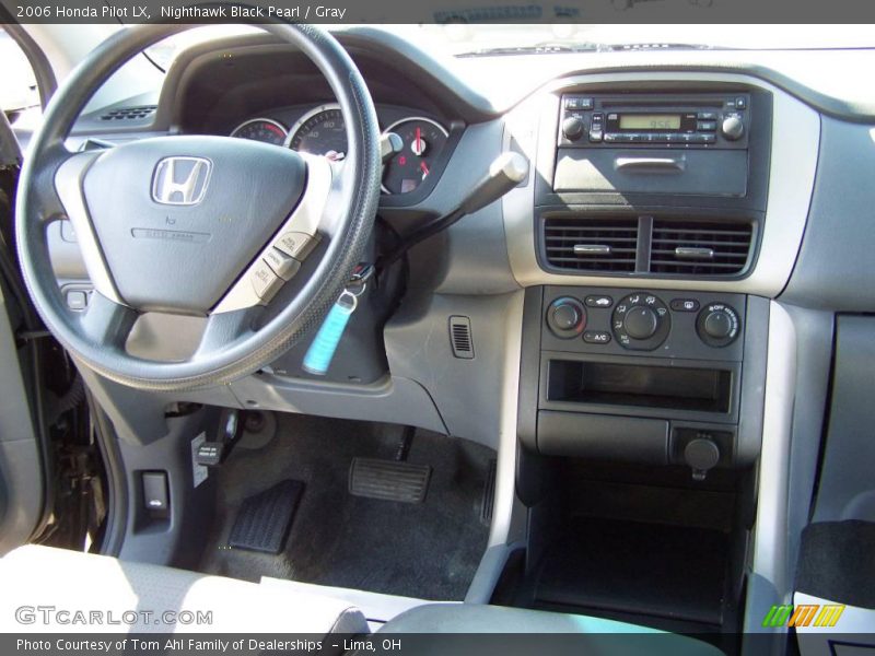 Nighthawk Black Pearl / Gray 2006 Honda Pilot LX