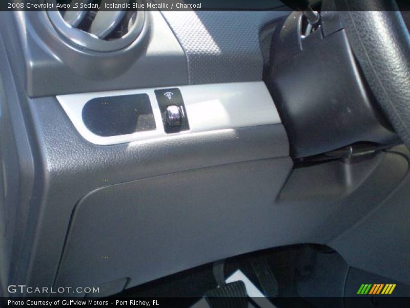 Icelandic Blue Metallic / Charcoal 2008 Chevrolet Aveo LS Sedan