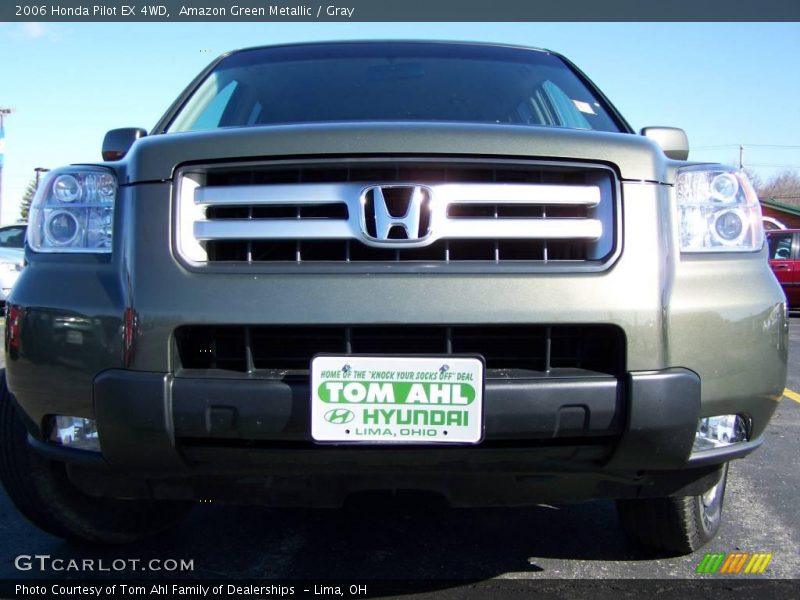 Amazon Green Metallic / Gray 2006 Honda Pilot EX 4WD