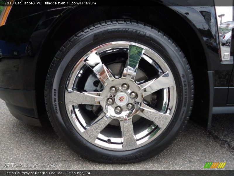 Black Raven / Ebony/Titanium 2010 Cadillac SRX V6