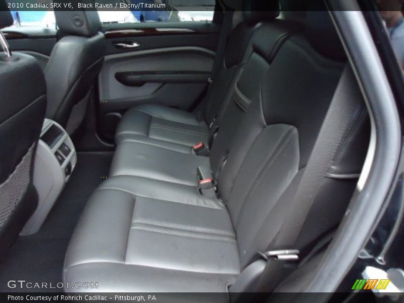 Black Raven / Ebony/Titanium 2010 Cadillac SRX V6