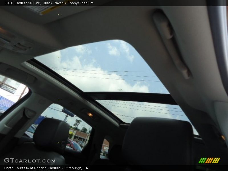 Black Raven / Ebony/Titanium 2010 Cadillac SRX V6