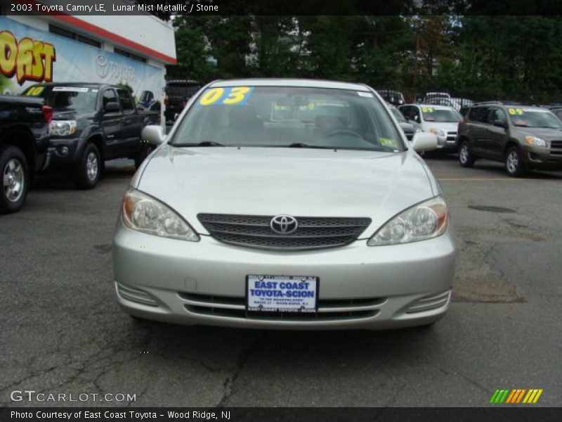 Lunar Mist Metallic / Stone 2003 Toyota Camry LE