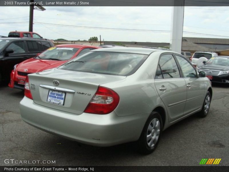 Lunar Mist Metallic / Stone 2003 Toyota Camry LE
