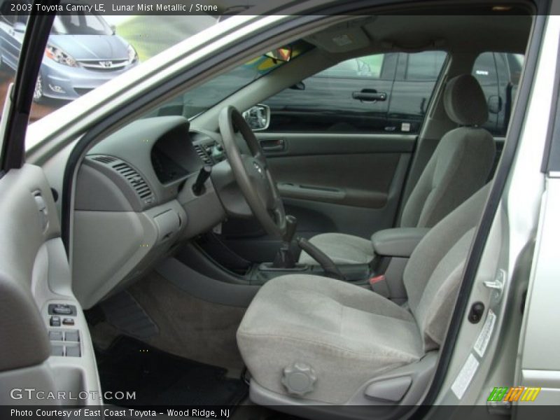 Lunar Mist Metallic / Stone 2003 Toyota Camry LE