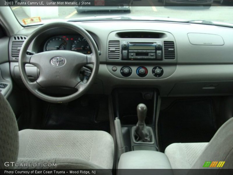 Lunar Mist Metallic / Stone 2003 Toyota Camry LE