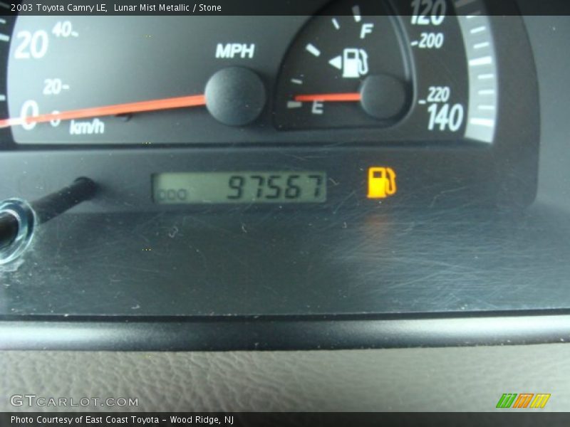 Lunar Mist Metallic / Stone 2003 Toyota Camry LE