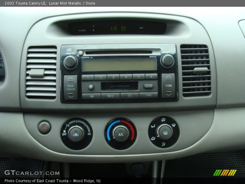 Lunar Mist Metallic / Stone 2003 Toyota Camry LE
