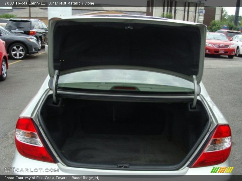 Lunar Mist Metallic / Stone 2003 Toyota Camry LE