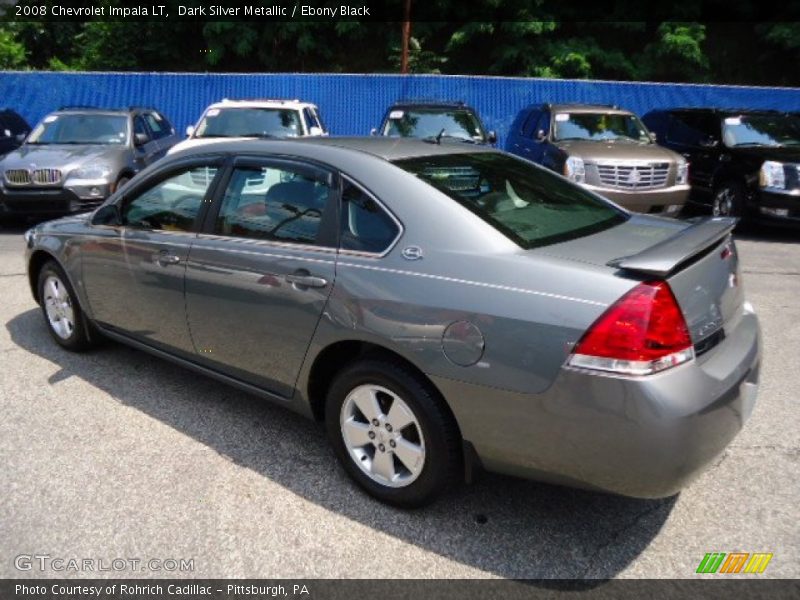 Dark Silver Metallic / Ebony Black 2008 Chevrolet Impala LT