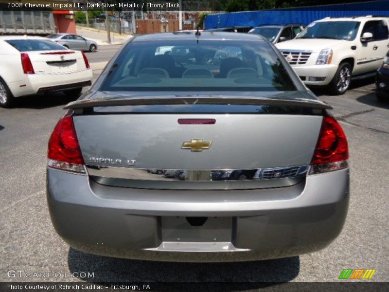 Dark Silver Metallic / Ebony Black 2008 Chevrolet Impala LT