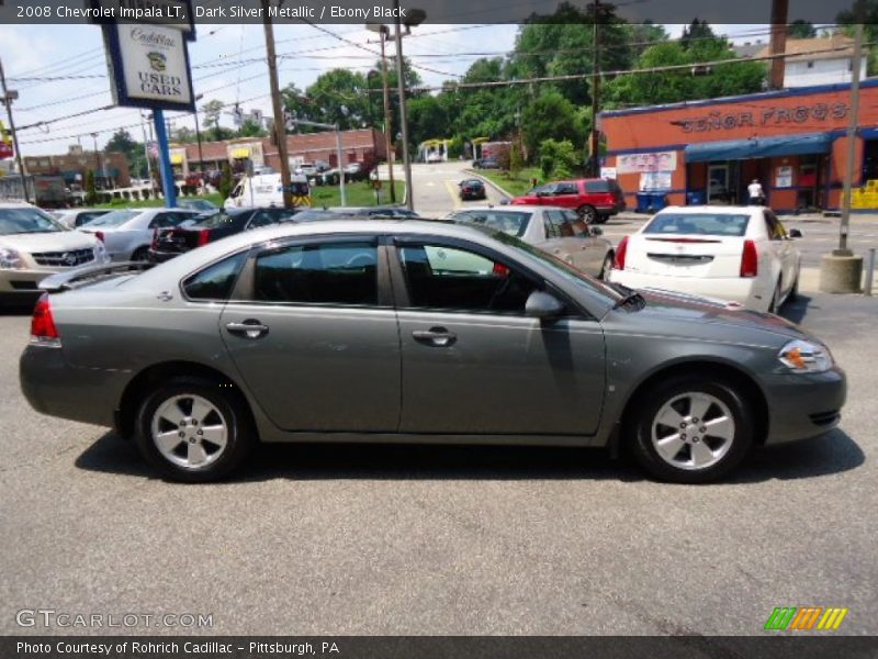 Dark Silver Metallic / Ebony Black 2008 Chevrolet Impala LT