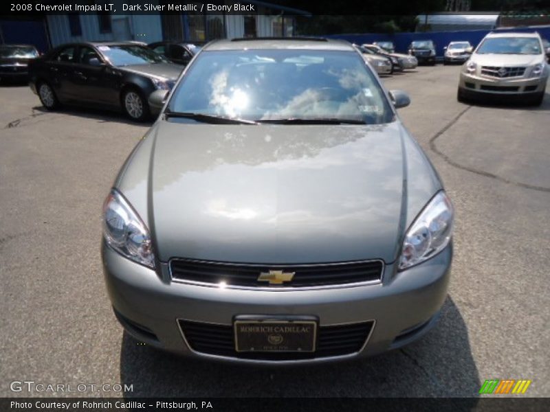 Dark Silver Metallic / Ebony Black 2008 Chevrolet Impala LT