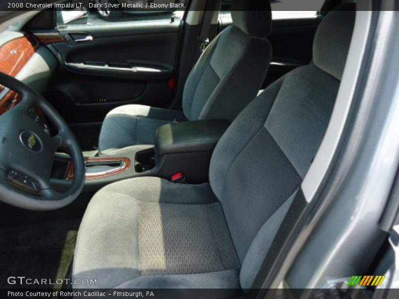 Dark Silver Metallic / Ebony Black 2008 Chevrolet Impala LT