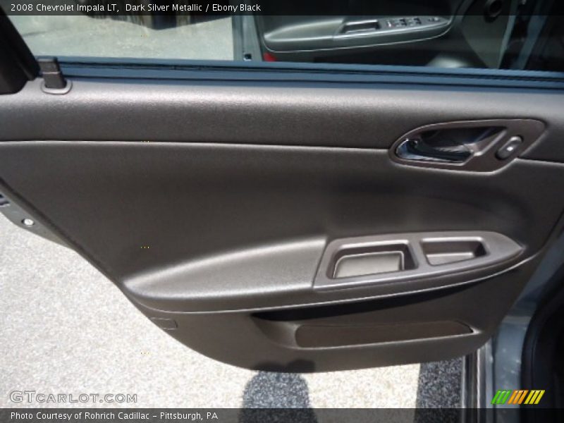 Dark Silver Metallic / Ebony Black 2008 Chevrolet Impala LT