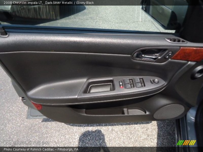 Dark Silver Metallic / Ebony Black 2008 Chevrolet Impala LT