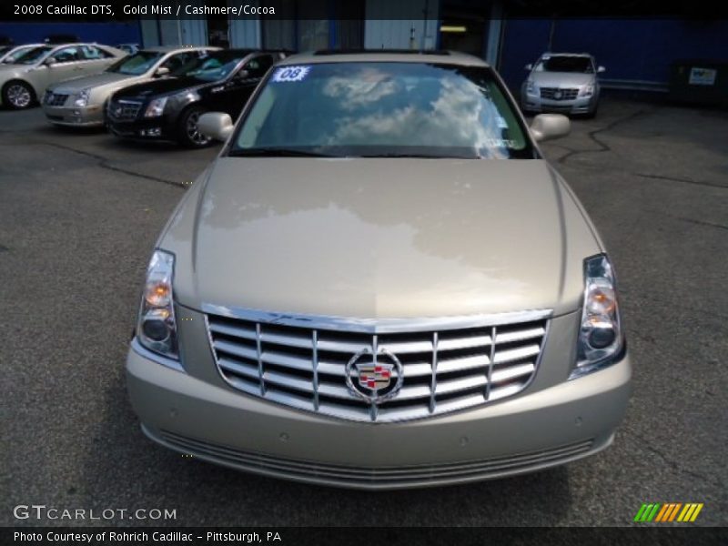 Gold Mist / Cashmere/Cocoa 2008 Cadillac DTS
