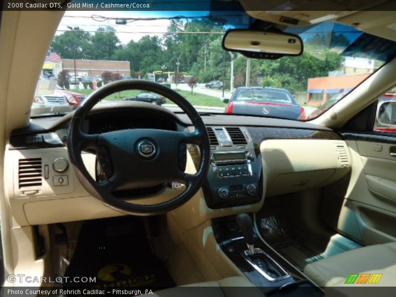 Gold Mist / Cashmere/Cocoa 2008 Cadillac DTS