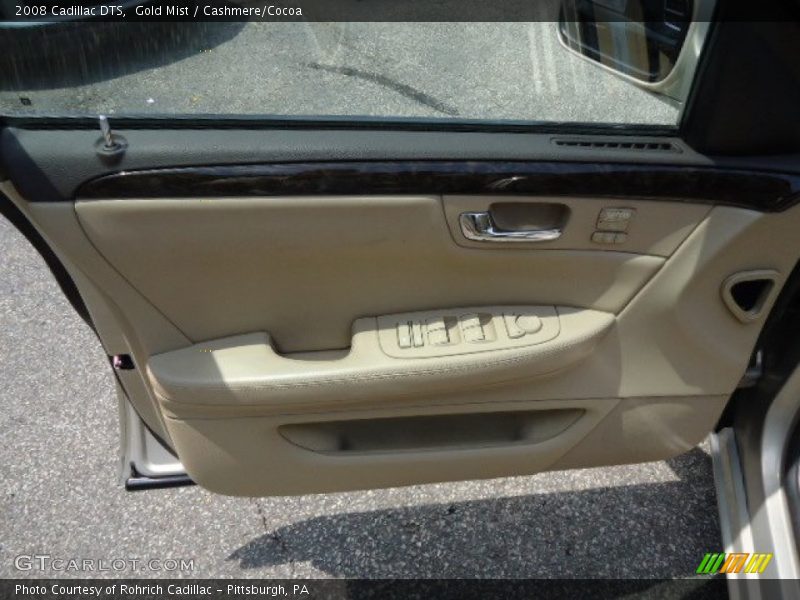 Gold Mist / Cashmere/Cocoa 2008 Cadillac DTS