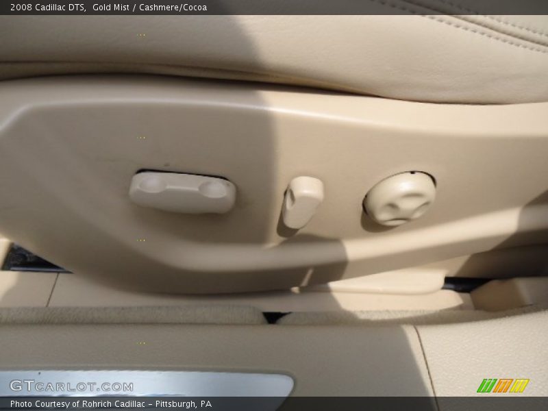 Gold Mist / Cashmere/Cocoa 2008 Cadillac DTS
