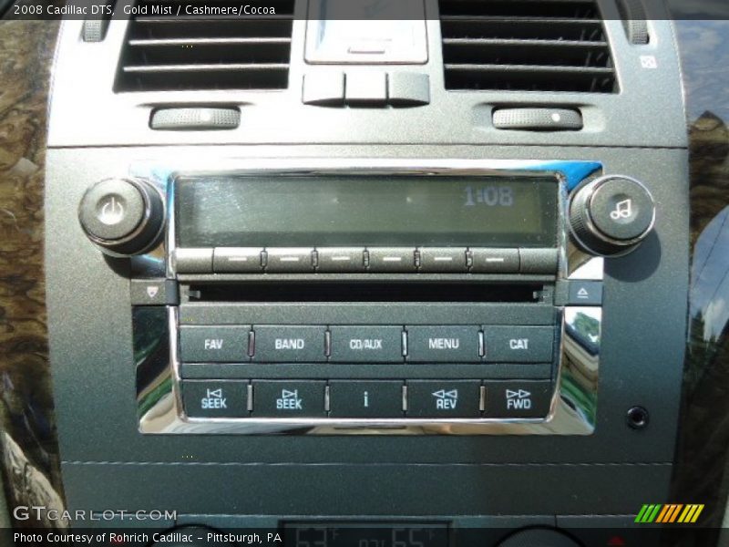 Audio System of 2008 DTS 