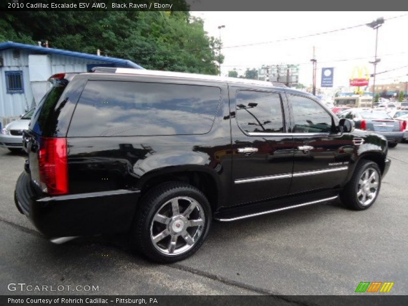 Black Raven / Ebony 2010 Cadillac Escalade ESV AWD