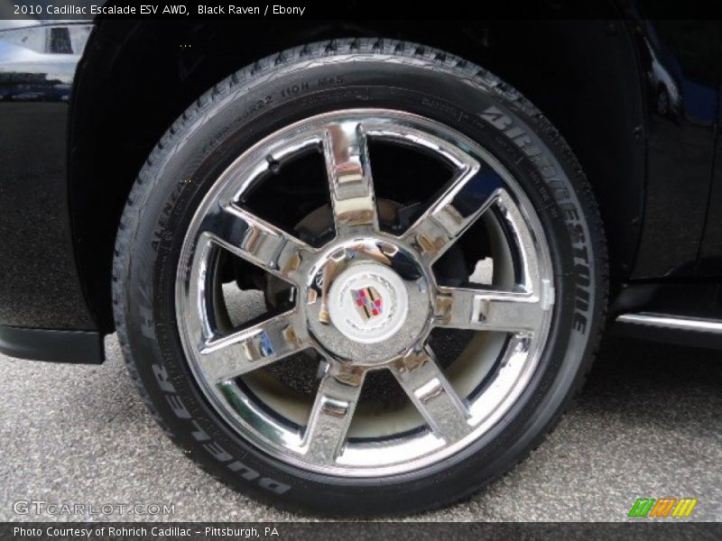 Black Raven / Ebony 2010 Cadillac Escalade ESV AWD