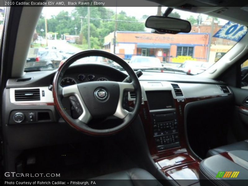 Black Raven / Ebony 2010 Cadillac Escalade ESV AWD