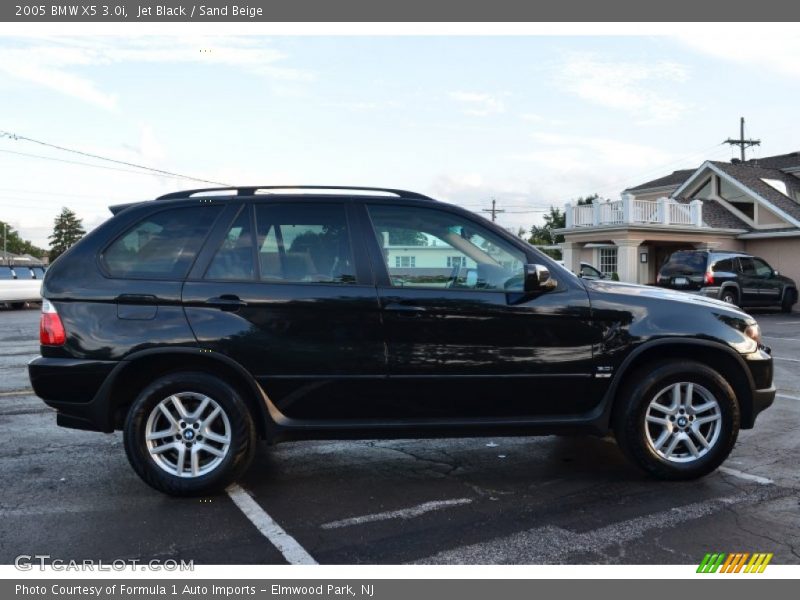 Jet Black / Sand Beige 2005 BMW X5 3.0i