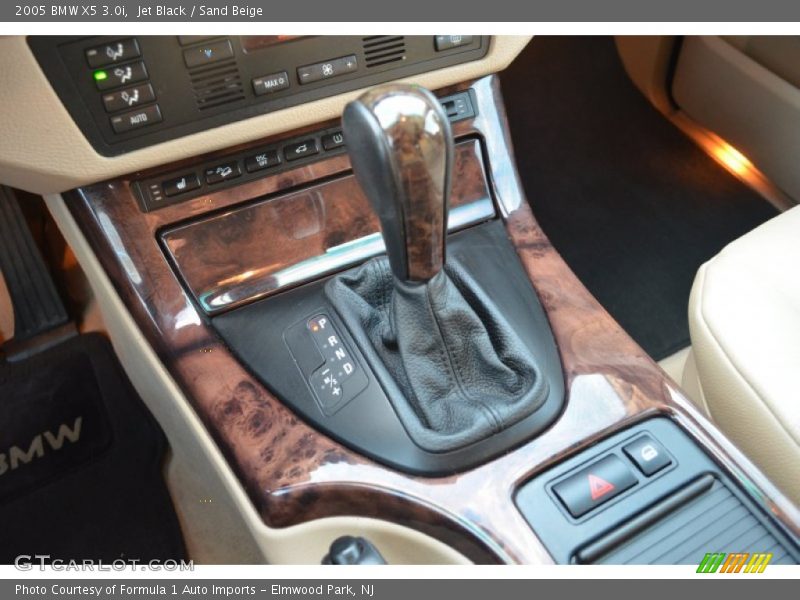 Jet Black / Sand Beige 2005 BMW X5 3.0i