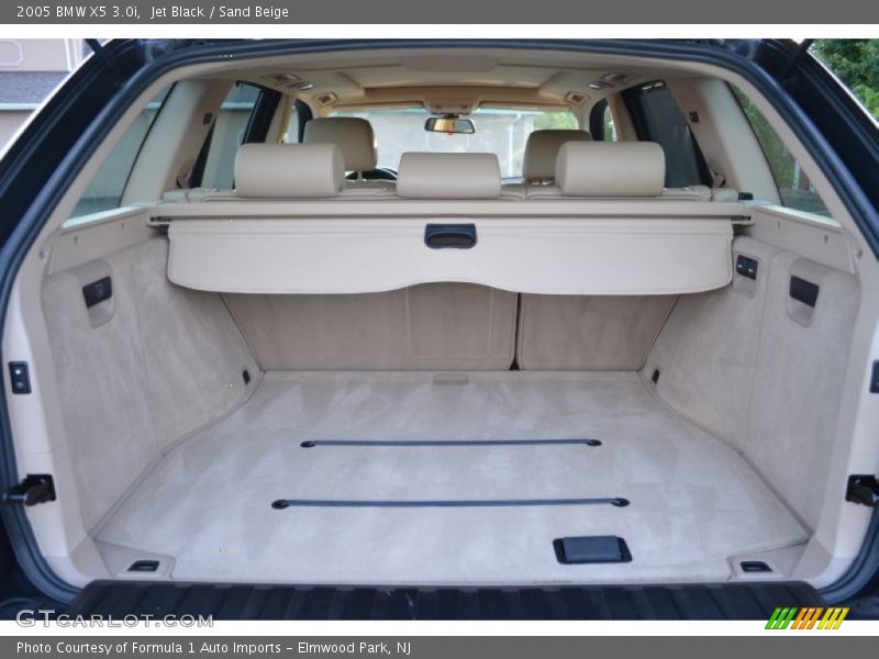 Jet Black / Sand Beige 2005 BMW X5 3.0i
