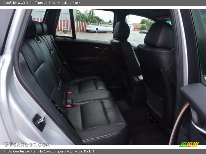 Titanium Silver Metallic / Black 2005 BMW X3 3.0i