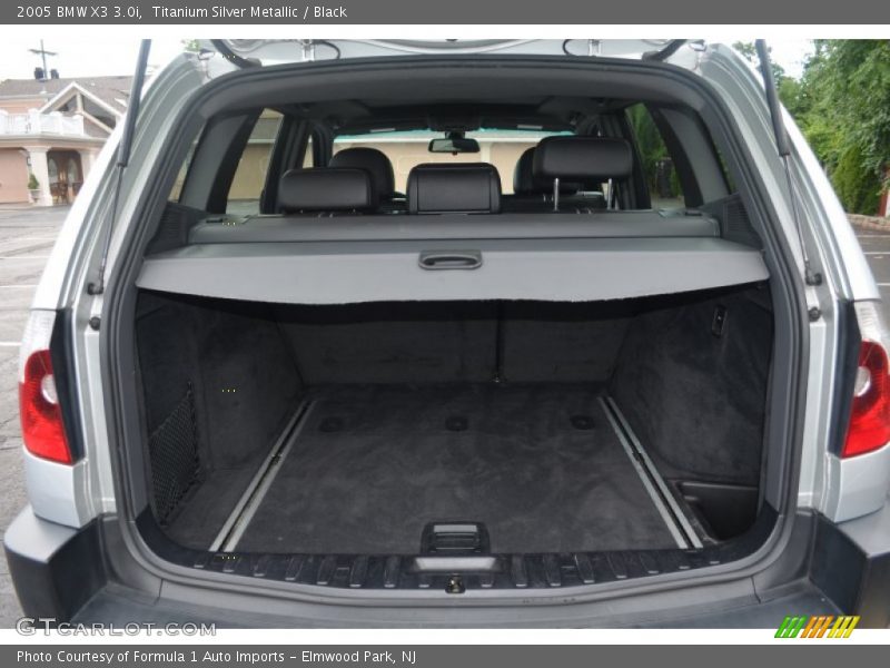 Titanium Silver Metallic / Black 2005 BMW X3 3.0i