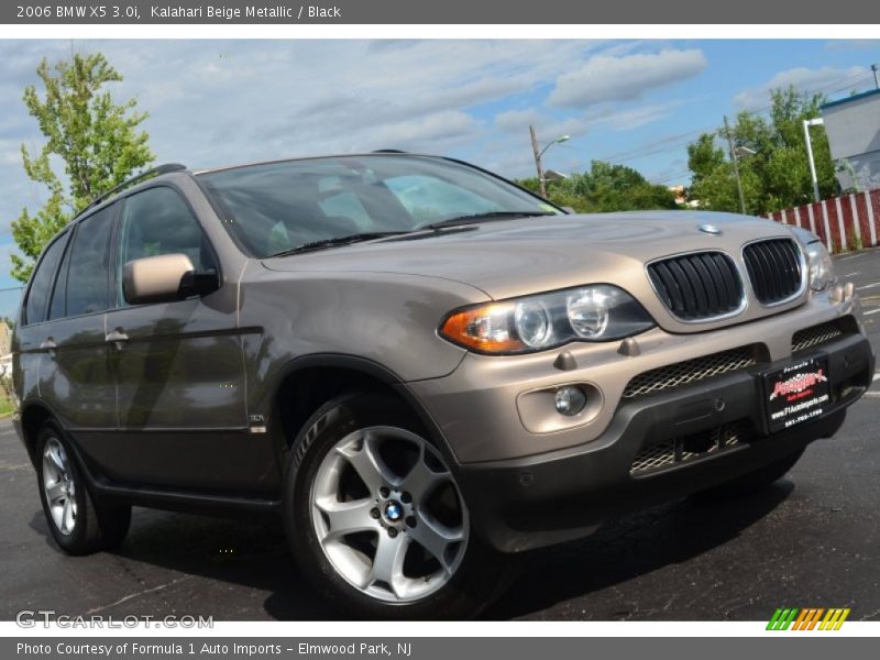 Kalahari Beige Metallic / Black 2006 BMW X5 3.0i