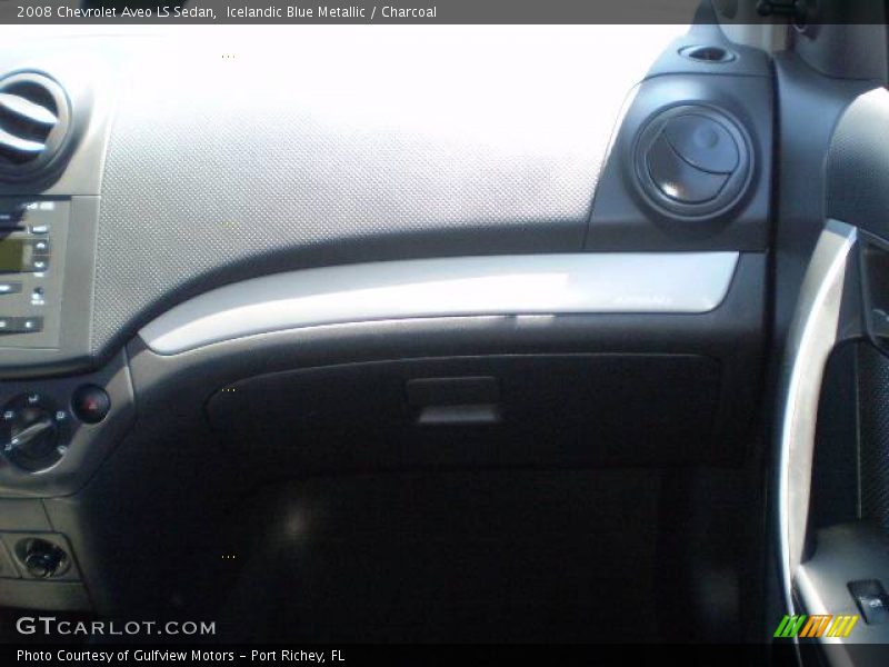 Icelandic Blue Metallic / Charcoal 2008 Chevrolet Aveo LS Sedan